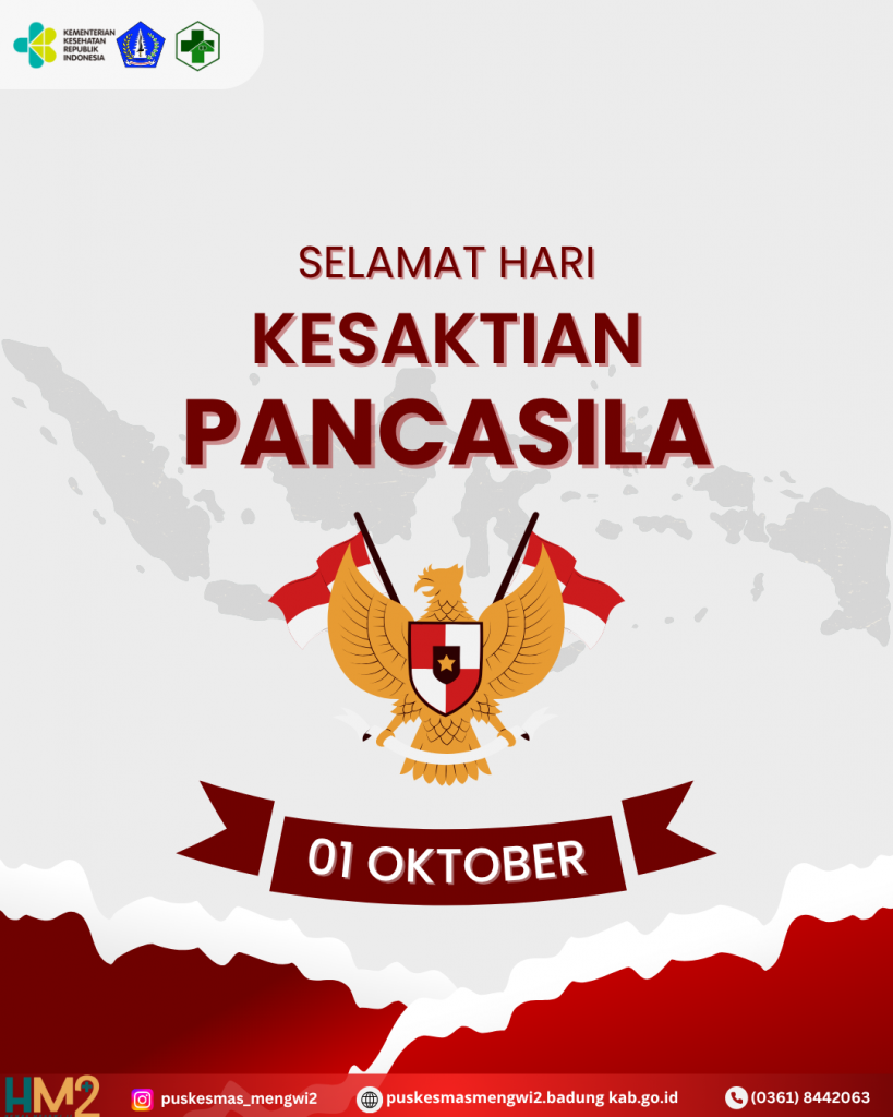 Selamat Hari Kesaktian Pancasila, 1 Oktober 2025.